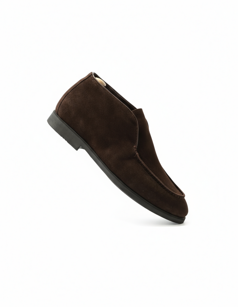 Polacco con elastico in camoscio