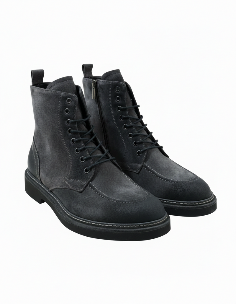 Anfibio in camoscio con vaschetta