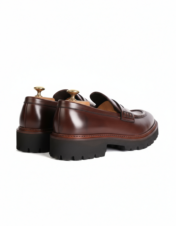 Mocassino bordone in vitello