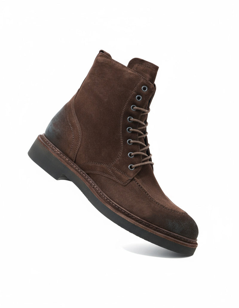 Anfibio in camoscio con vaschetta