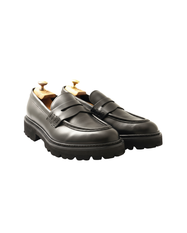 Mocassino bordone in vitello