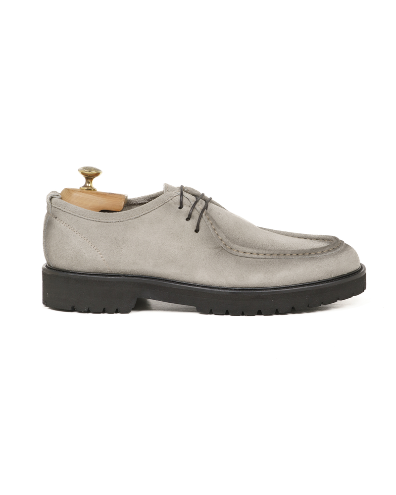 Paraboot in camoscio silver