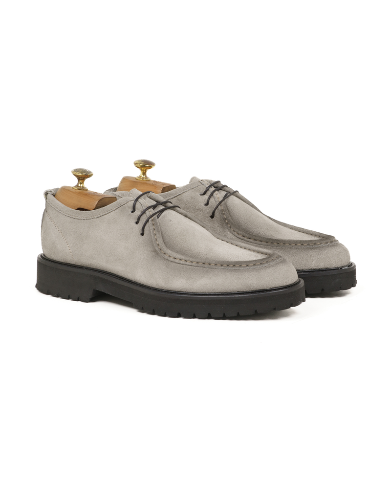 Paraboot in camoscio silver