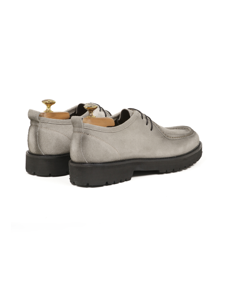 Paraboot in camoscio silver