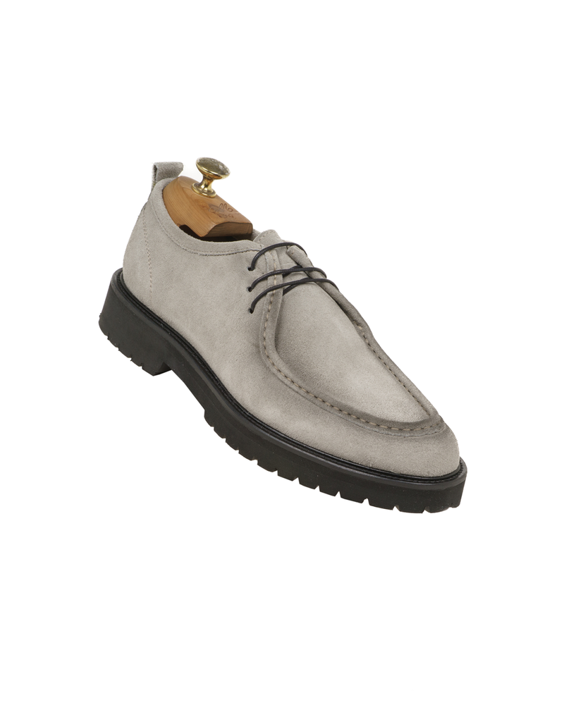 Paraboot in camoscio silver