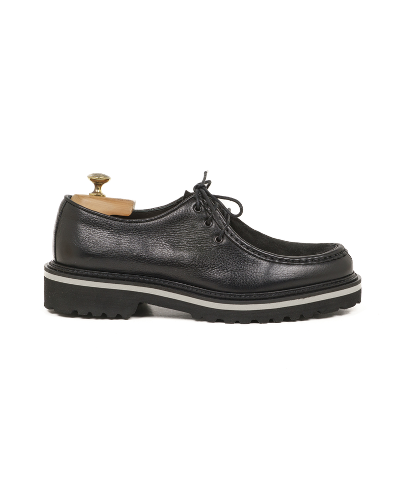 Paraboot in pelle e camoscio nero