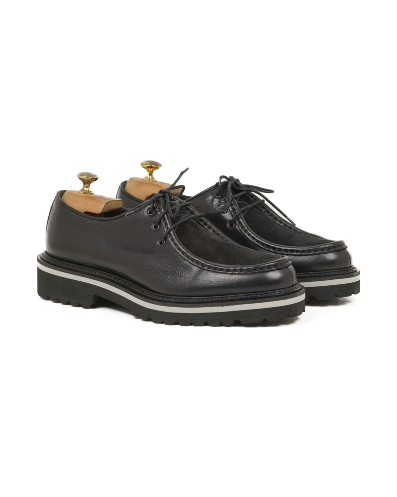 Paraboot in pelle e camoscio nero