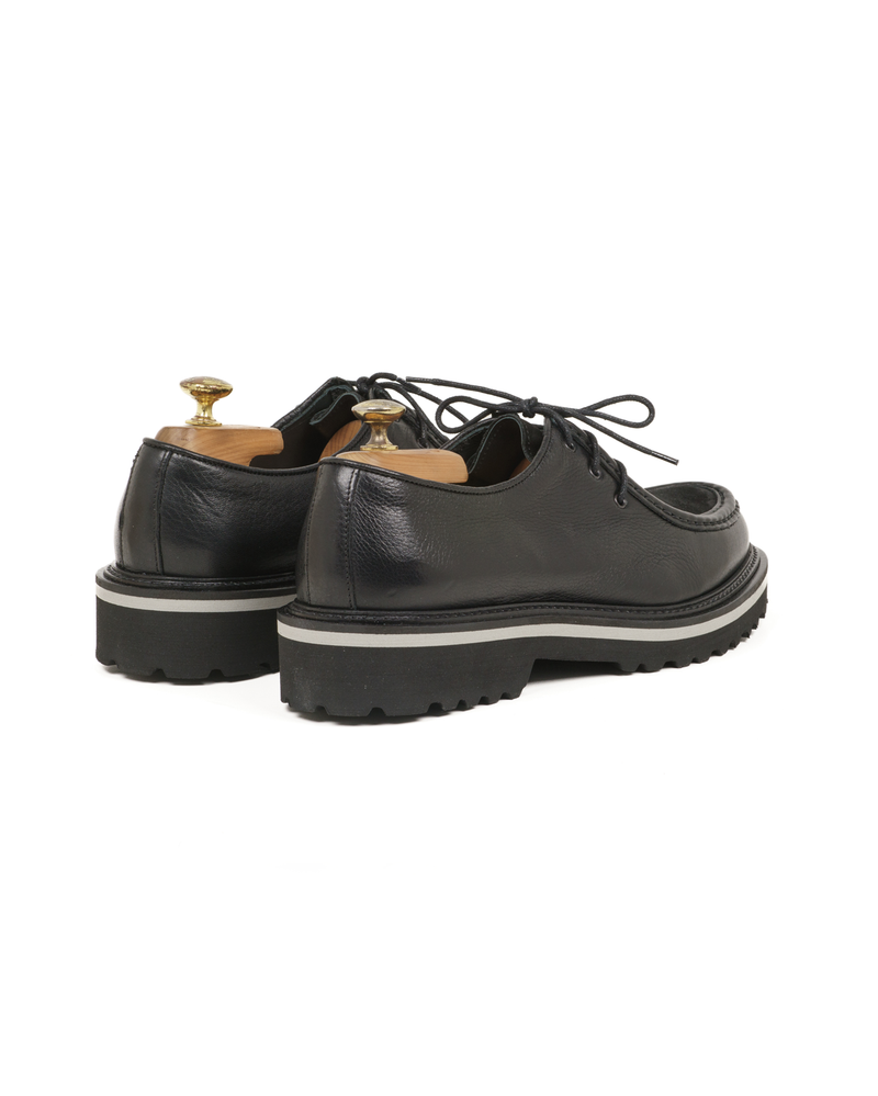 Paraboot in pelle e camoscio nero