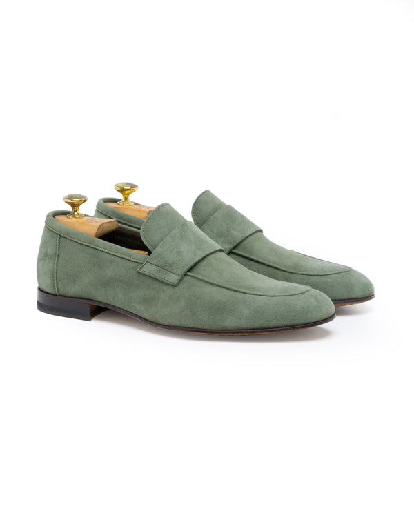 Mocassino bendina in camoscio