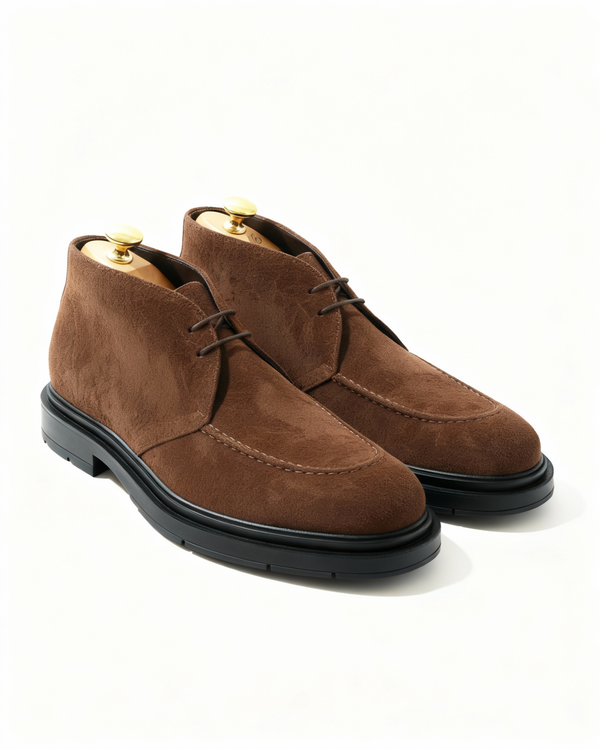 Polacco in camoscio con vaschetta