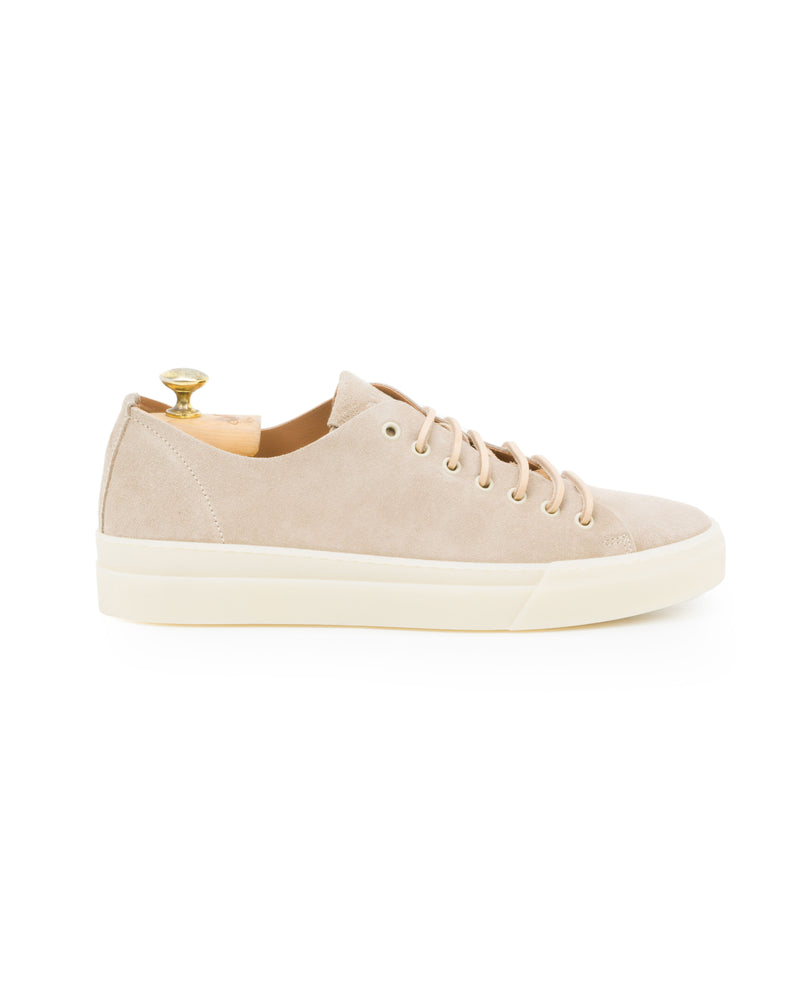 Sneaker allacciata in camoscio monty gray